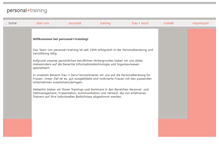 Tablet Screenshot of personalplustraining.de